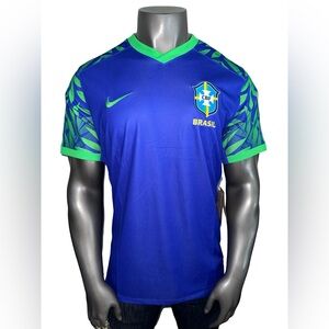 Nike Dri-Fit Authentic Brazil 2023/2024 Men’s 2XL Away Stadium Jersey DR3957-433